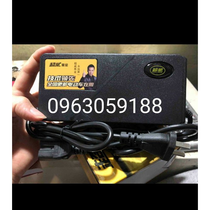 Sạc xe đạp điện  48V 20A - Tự ngắt zin chân đực