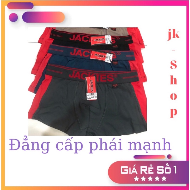 Quần sịp đùi, boxer, quần lót nam vải cotton , cao cấp, chính hãng JK 607