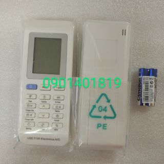 Điều khiển máy lạnh Electrolux trắng