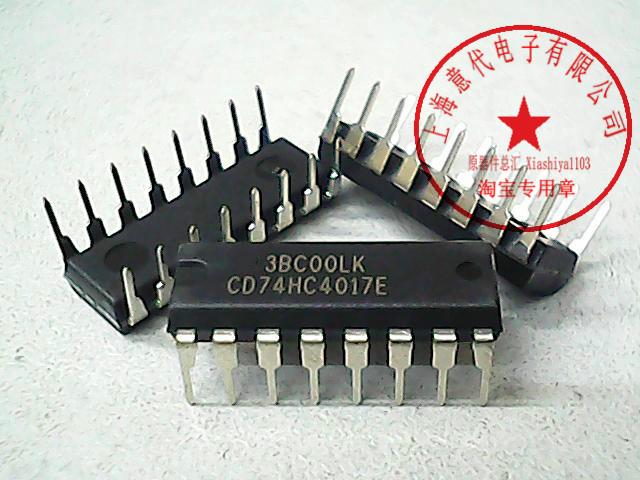 CMOS Bộ 10 Ic Chất Lượng Cao Cd74Hc4017E 74hc4017 Dip16