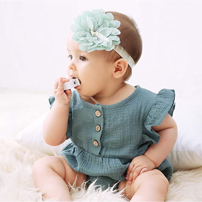 Bộ bodysuit một mảnh không tay dễ thương cho bé sơ sinh #bodysuit cho bé