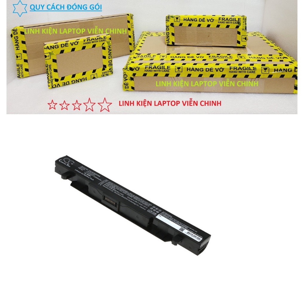 Pin laptop Asus Rog GL552 GL552V GL552J ZX50JX X50J ZX50 – GL552 - 4 CELL - Bảo hành 6 tháng 12 tháng lỗi 1 đổi 1