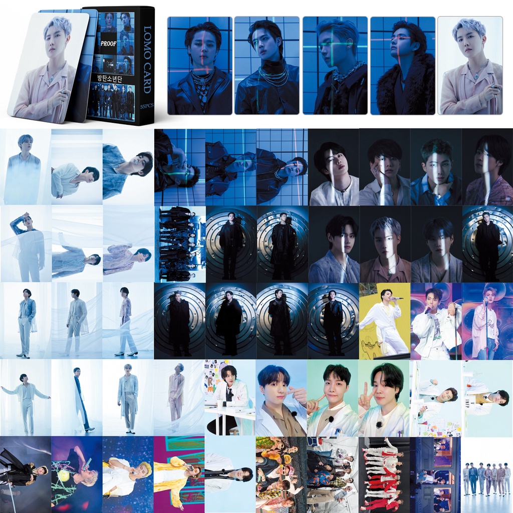 Set 55 Thẻ Hình Lomo HD Cho Fan KPOP BTS