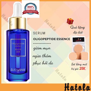 Serum giảm thâm mụn Lucenbase Oligopeptide Essence dịu da mờ thâm phục hồi mịn da HATOLA