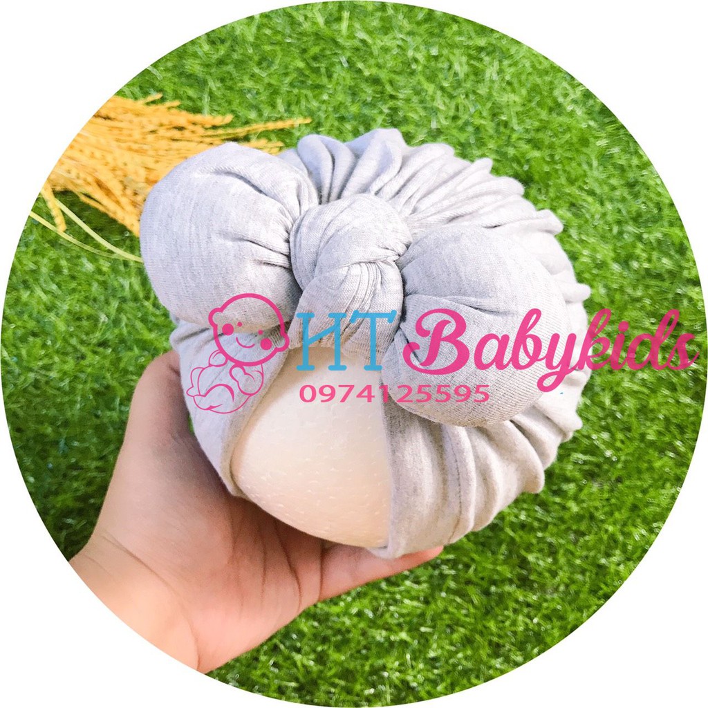 TUBAN ⚡️FREESHIP⚡️ Mũ Tuban Nơ Tròn Siêu Đáng Yêu Cho Bé Gái