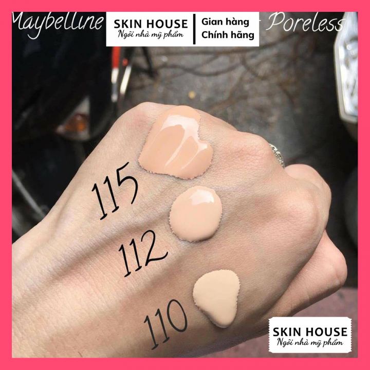 Kem Nền Maybelline Fit Me - Kem Nền Mịn Nhẹ Kiềm Dầu Fit Me Maybelline New York Matte Poreless Foundation Tuýp 18ml