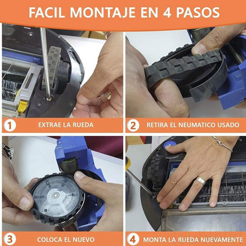 Dây Đai Chống Trượt Cho Robot Hút Bụi Irobot Roomba