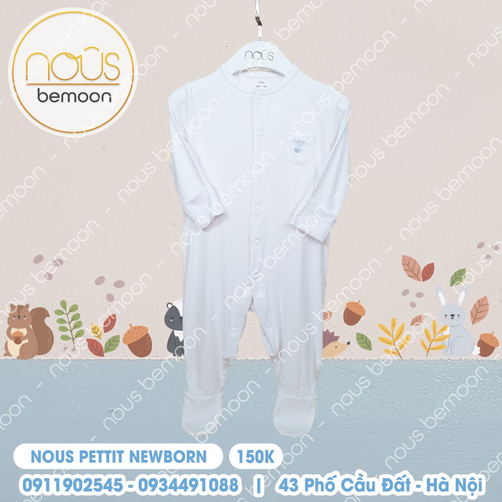 Body Nous pettit newborn trắng (cáo)