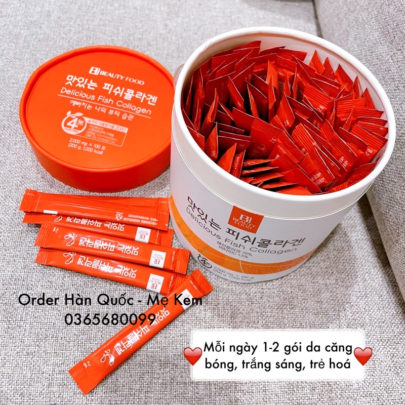 Hộp dưỡng Collagen Beauty Food