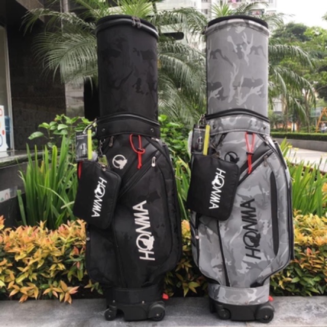 Túi gậy Golf bánh xe  Taylormade, Titliets, Honma  [Hàng Chính Hãng - Giá Tốt]