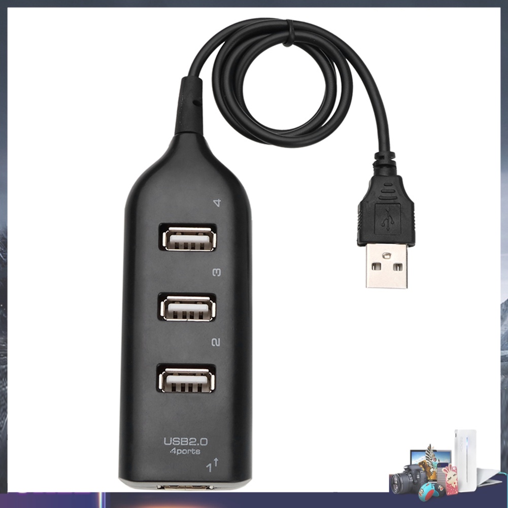 Hub chia 4 cổng USB 2.0 tốc độ cao 5Mbps
