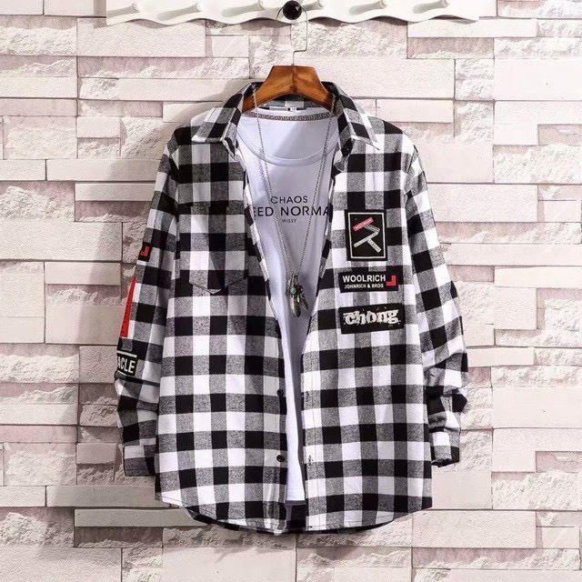 (HCM) ÁO SƠ MI NAM SỌC CARO CỰC CHẤT TÔN DÁNG ÔM FORM CHO CÁC BẠN TRẺ KME FASHION