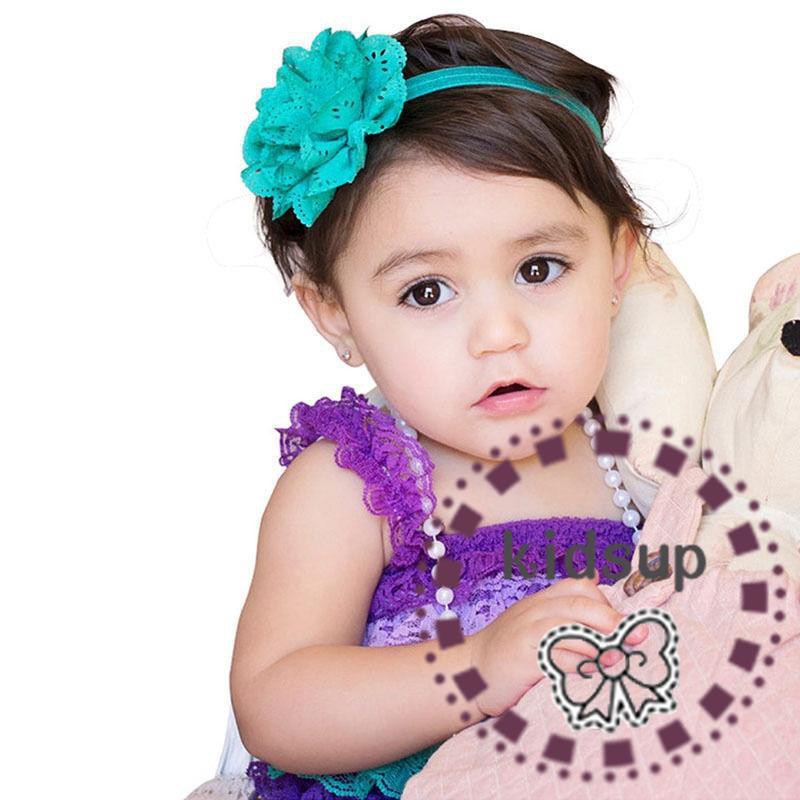 Băng đô hoa xinh xắn cho bé gái