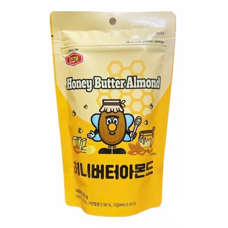 Hạnh Nhân Tẩm Bơ Mật Ong Hàn Quốc Honey Butter Almond Murgerbon 200g