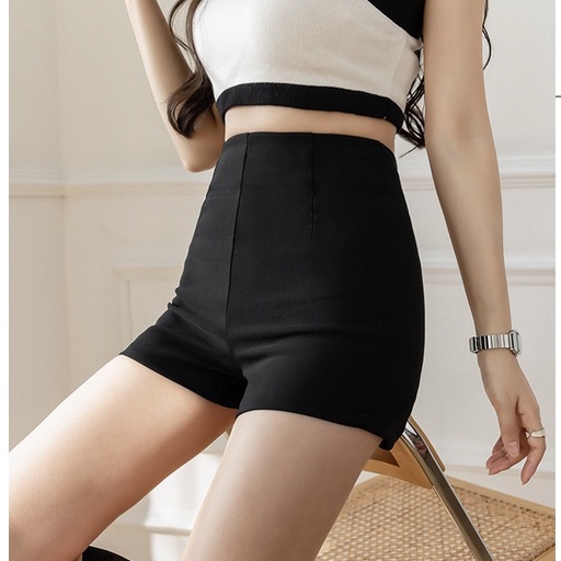 Quần short Dance lưng cao Hot Trend 2022 siêu hách chân chất mềm cao cấp - QSDNU01 | BigBuy360 - bigbuy360.vn