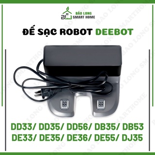 Phụ kiện đế sạc, dock sạc cho robot hút bụi ecovacs deebot de53/ de55/ dd35/ dj35/ dn33/ dn320/ dn36/ dn39/ dn55/ dn520