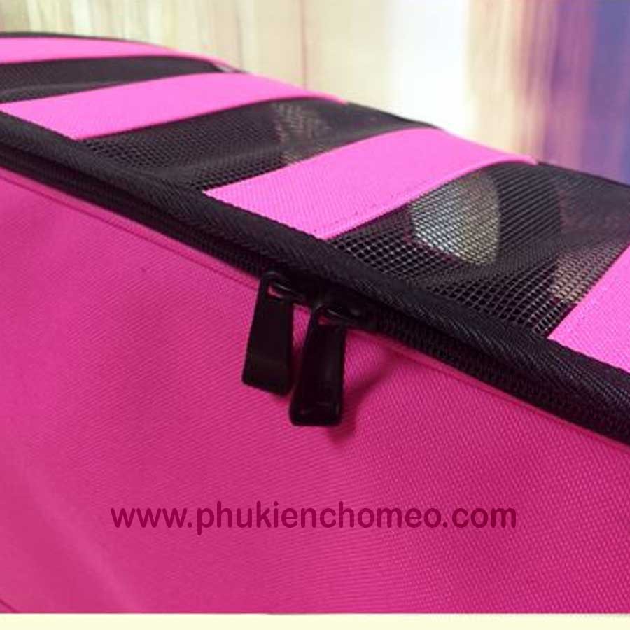[Hot] Túi lưới thoáng mát cho chó mèo, thú cưng/ Túi vận chuyển lưới mang thú cưng đi du lịch, dễ dàng gấp gọn, vệ sinh
