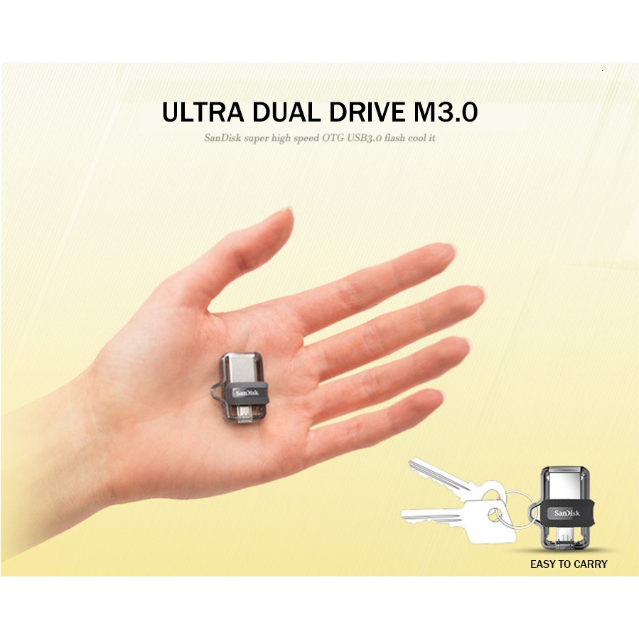 Ổ đĩa OTG Flash SanDisk 128GB cho PC/Android Micro