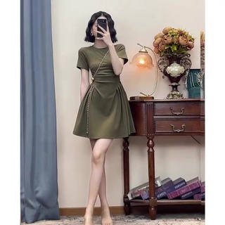 Váy hàn quốc đen dành cho phụ nữ giản dị cocktail váy gợi cảm dành cho nữ váy smock hợp thời trang mùa hè thanh lịch váy retro trang trọng