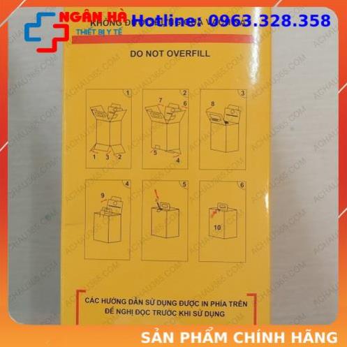 Hộp an toàn, hộp an toàn đựng bơm và kim tiêm đã sử dụng,