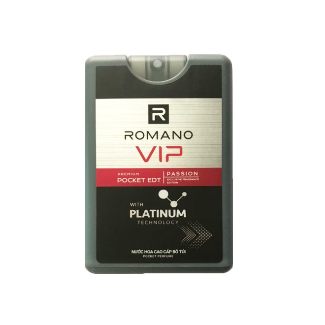 Nước Hoa bỏ Túi Romano Vip Passion 18ml