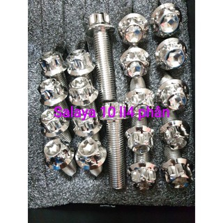 ốc salaya inox 304 size 10li đủ chiều dài ốc