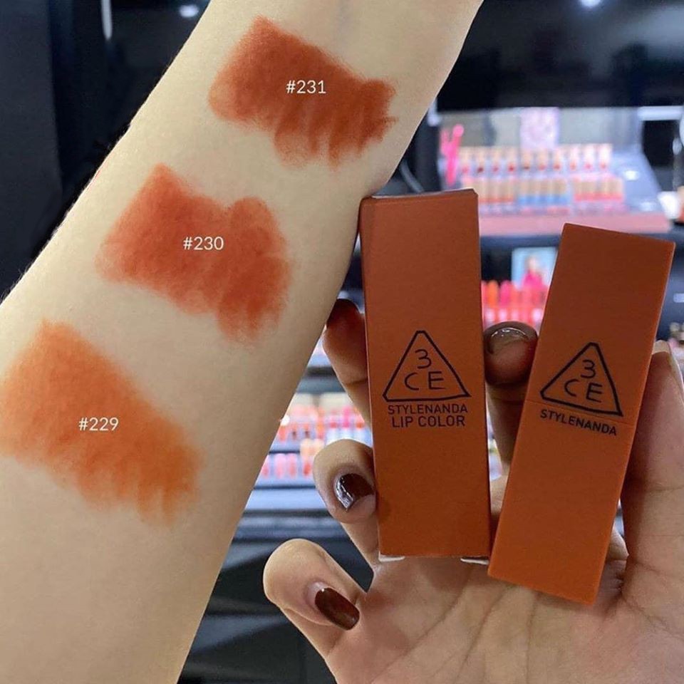 Son 3CE Lip Color Matte - vỏ màu