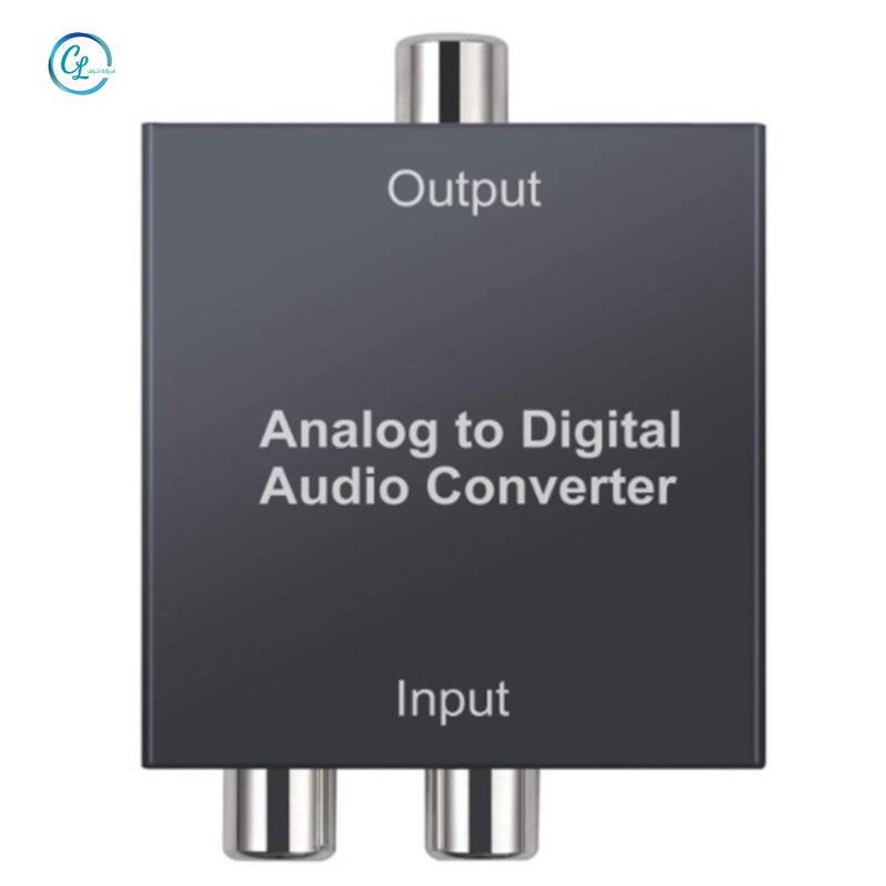 Bộ Chuyển Đổi Âm Thanh Analog Sang Digital R / L Rca 3.5mm Aux Toslink