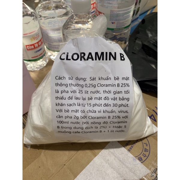 Cloramin B - Bột khử trùng, khử khuẩn, Sát Trùng, Diệt Khuẩn ( 0.5kg - 1kg )