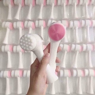 Cọ rửa mặt 2 đầu siêu mềm, siêu sạch
