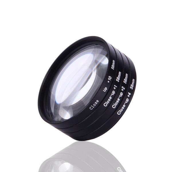 Close-up Filter Ring +1 +2 +4+10 in Sets for SLR / Digital Camera Camcorder