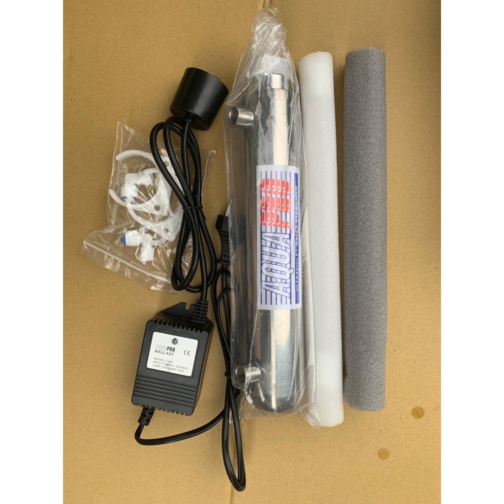 Bộ đèn UV 14W diệt khuẩn nguồn nước