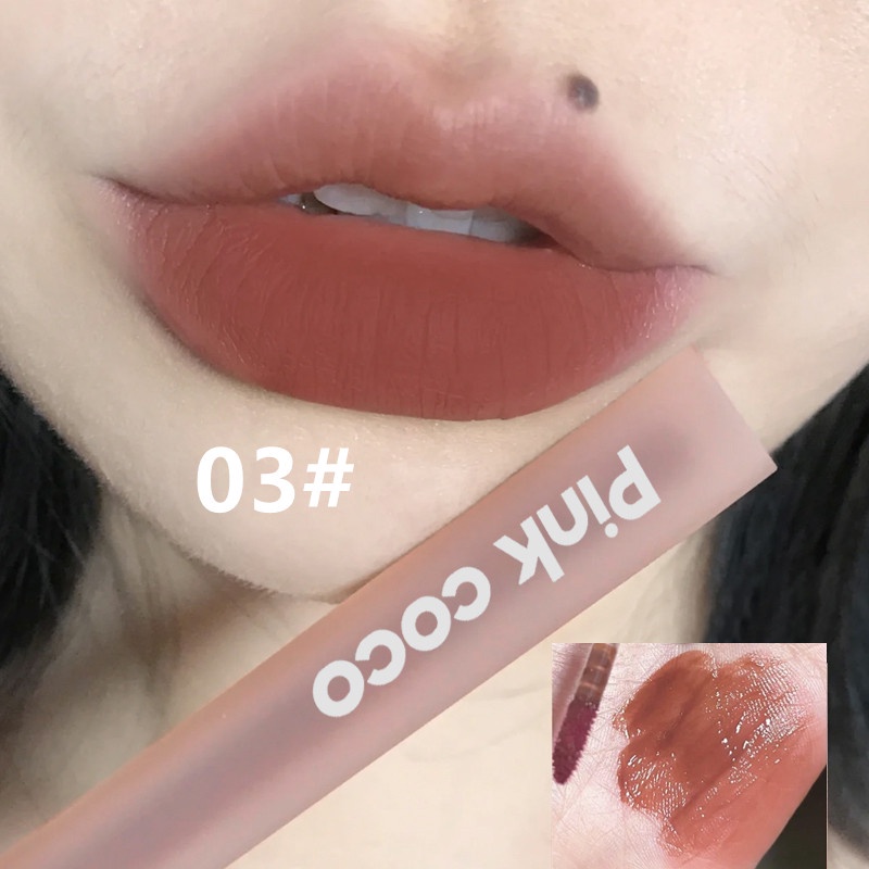 Son Kem Lì Pinkcoco Kháng Nước Lâu Trôi Và Lên Màu Chuẩn Đẹp