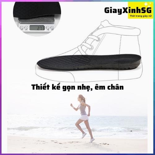 2 Miếng lót giày tăng chiều cao 3.5cm , thấm mồ hôi, giảm sốc, thoải mái khi chạy, dễ sử dụng, độn đế giày