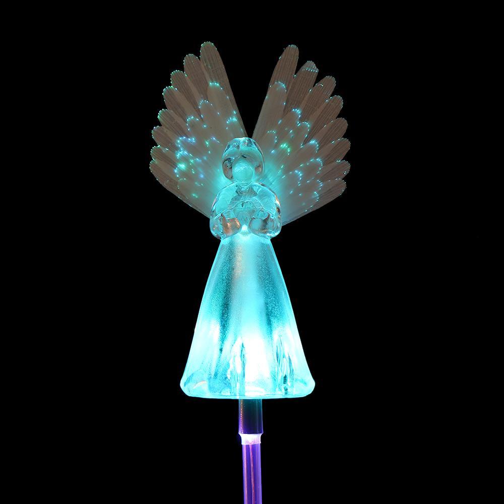 GOGOUP Đèn Năng Lượng Mặt Trời Chống Thấm Nước Hình Thiên Thần