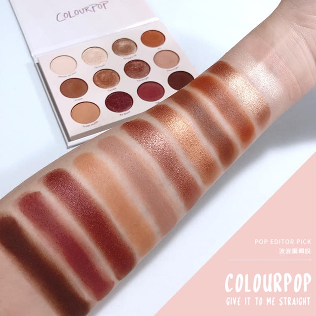 Bảng mắt colourpop give it to me straight