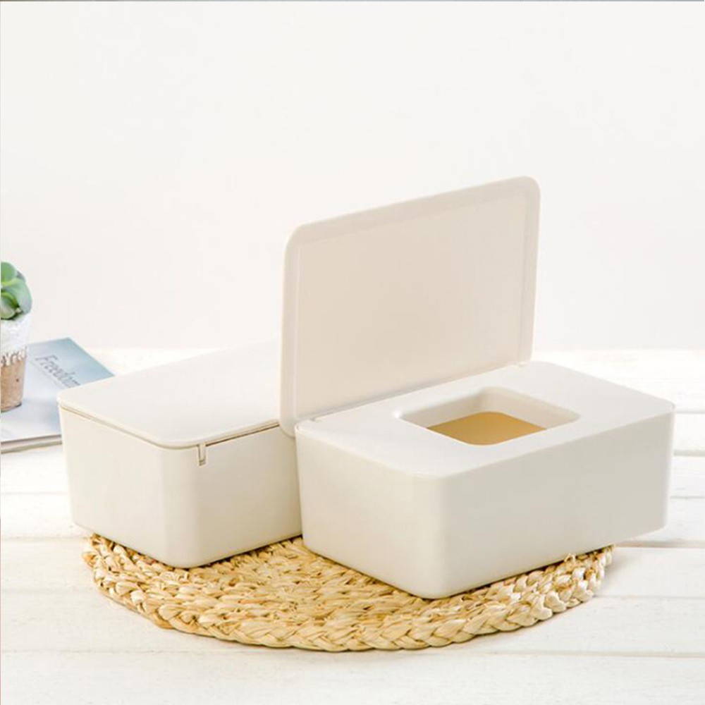 Daphne Hộp Nhựa Đựng Khăn Giấy Ướt Chống Bụi Nhiều Màu Sắc