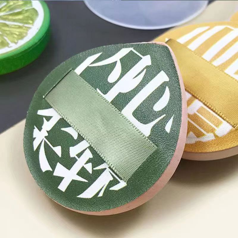 Mút Trang Điểm Ướt Và Khô Bằng cotton Màu Kẹo Ngọt