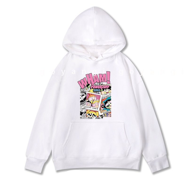 [RẺ VÔ ĐỊCH] Áo Hoodie GYG Unisex PowerGirl 2 Form Rộng Oversize Phong Cách Hàn Quốc | BigBuy360 - bigbuy360.vn