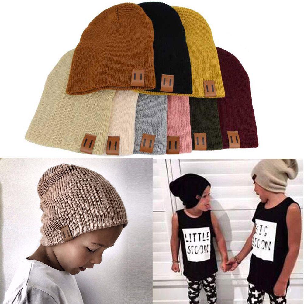 Mũ Len Beanie Dễ Thương Cho Bé