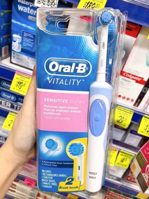 Bàn Chải Điện Oral B Vitality Pro White Electric Toothbrush
