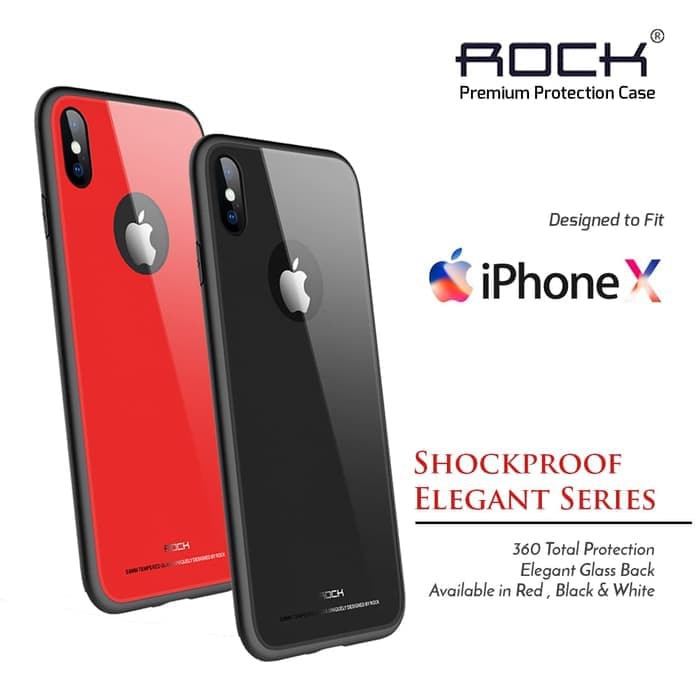 Ốp Lưng Tráng Gương Bảo Vệ 360 Độ Cho Iphone X Đen