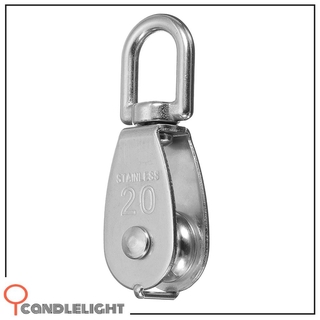 Bánh Xe Ròng Rọc Đơn Bằng Inox 304 M20 M25 M32