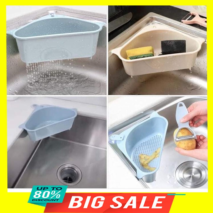 Giỏ cài cạnh bồn rửa bát để đựng rác hình tam giác