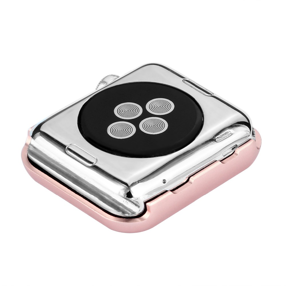 Apple Ốp Bảo Vệ Mặt Đồng Hồ Thông Minh Iwatch 6 5 4 Se Apple Watch Series 3 / 2 / 1 38mm 42mm 40mm 44mm Màu Vàng Hồng