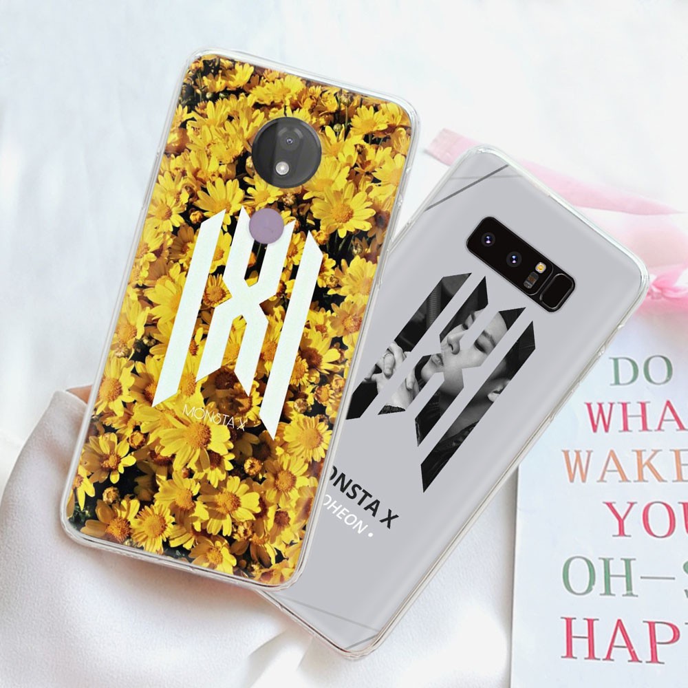 Ốp Điện Thoại Trong Suốt Hình Nhóm Nhạc Kpop Ty7 Monsta X Cho Motorola Moto G7 Plus G8 Power Lite G9 Play