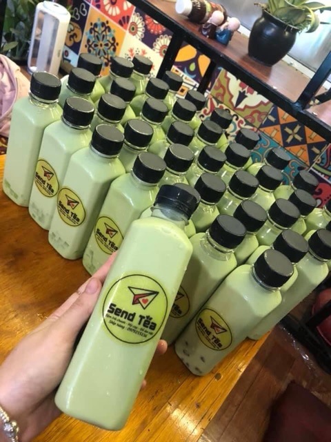 CHAI NHỰA VUÔNG 330ml - 130k / 100 chai