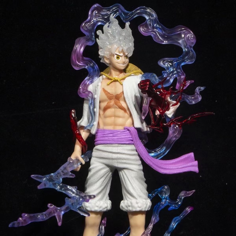 Mô Hình Đồ Chơi Nhân Vật Luffy Gear 5 Trong Phim Hoạt Hình One Piece 17-21cm