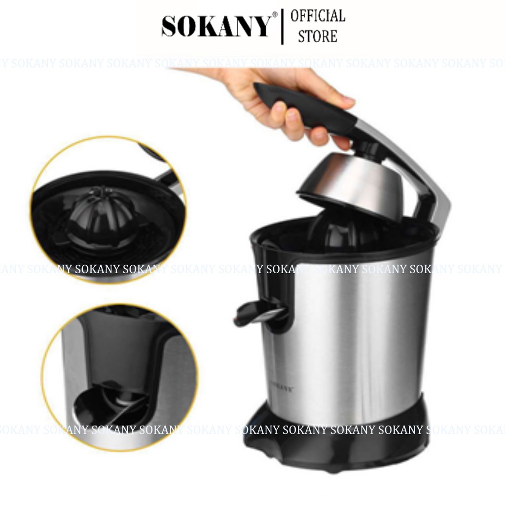 MÁY ÉP CAM SOKANY JE-651E dùng điện cao cấp chính hãng