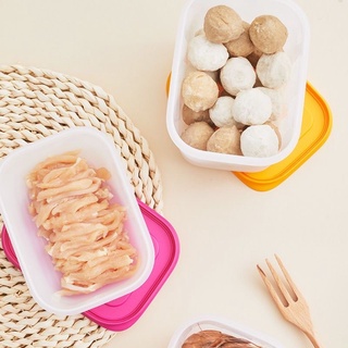 Bộ Hộp Nhựa 450ml Ngăn Đông Dẻo Gen 2 - Trữ Thực Phẩm Thịt Cá Trái Cây - Đồ Ăn Dặm Cho Béo